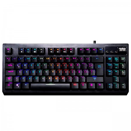 TECLADO PC VSG QUASAR NEGRO OUTEMU BLUE 80%