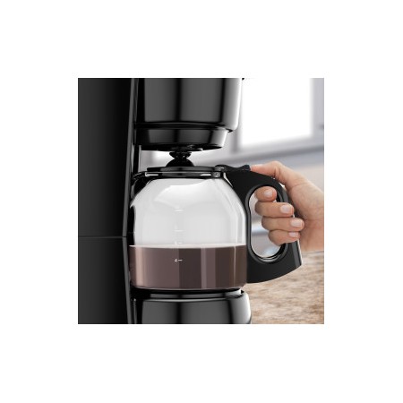 CAFETERA BLACK+DECKER® CON TECNOLOGIA VORTEX Y FILTRO PERMANENTE, 12 TAZAS